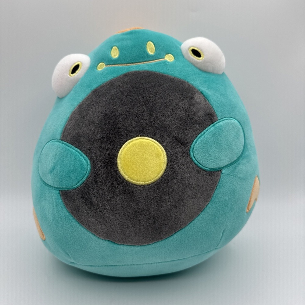 Pokemon Bellibolt Squishmallows 10" Plush Teal EleFrog Stuffed Animal 2024 NWOT